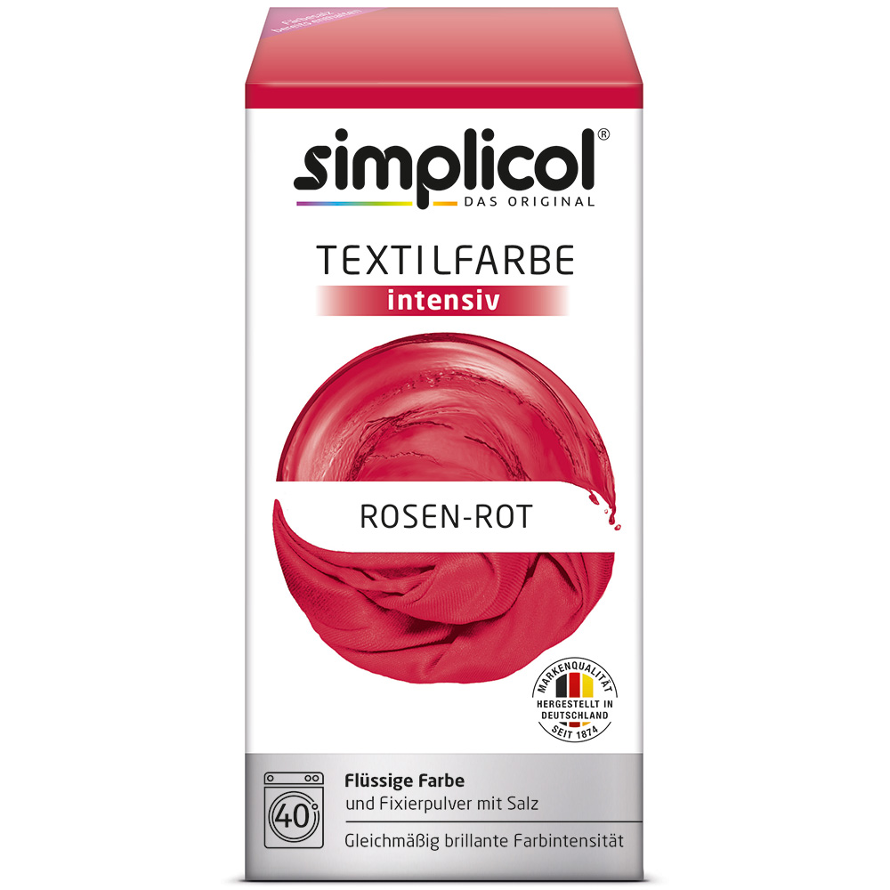 Màu nhuộm đỏ hồng (Textilfarbe Intensiv Rosenrot - 1803)