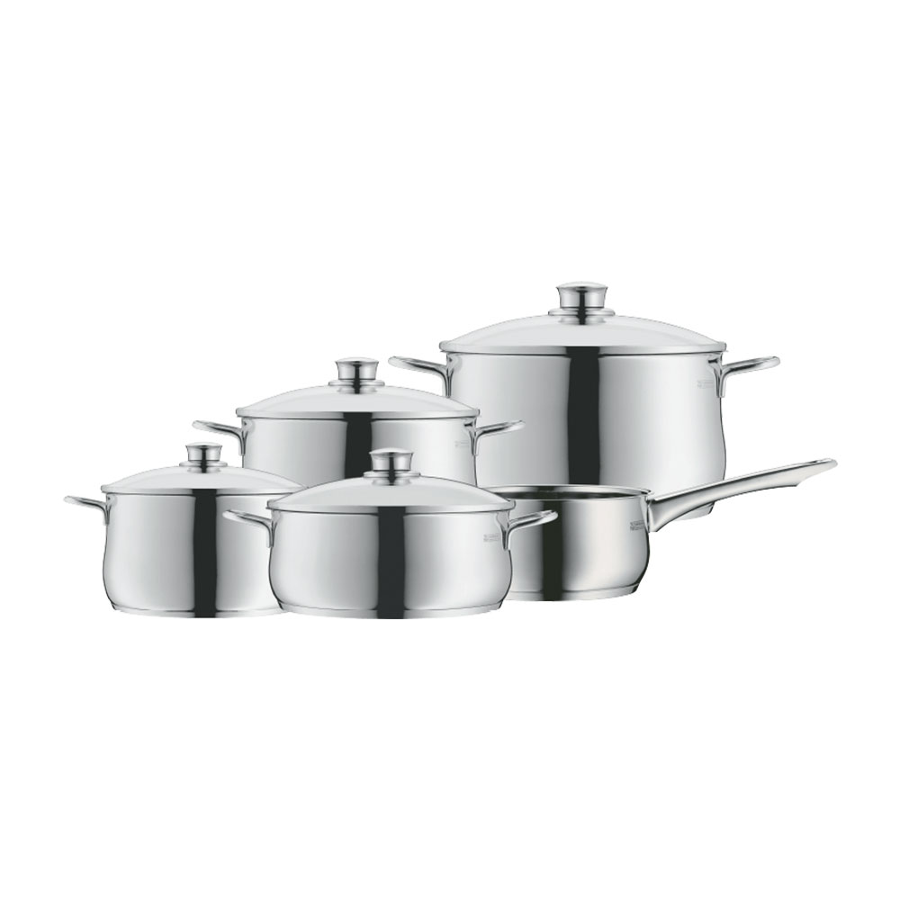 Bộ nồi từ Diadem Plus 5 nồi, 4 nắp