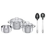 Bộ nồi từ Mirano của Silit với các dụng cụ nấu ăn kèm theo