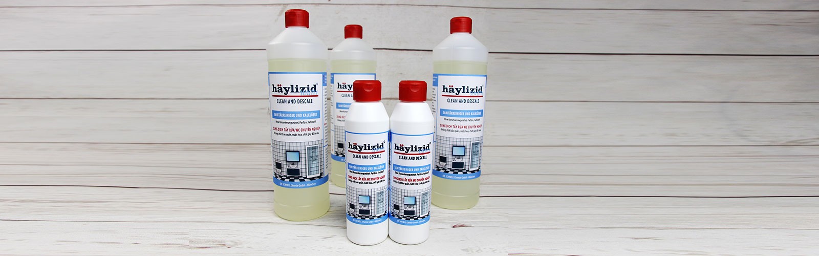 HÄYLIZID SENSITIV - Dung dịch tẩy rửa, làm sạch chuyên nghiệp