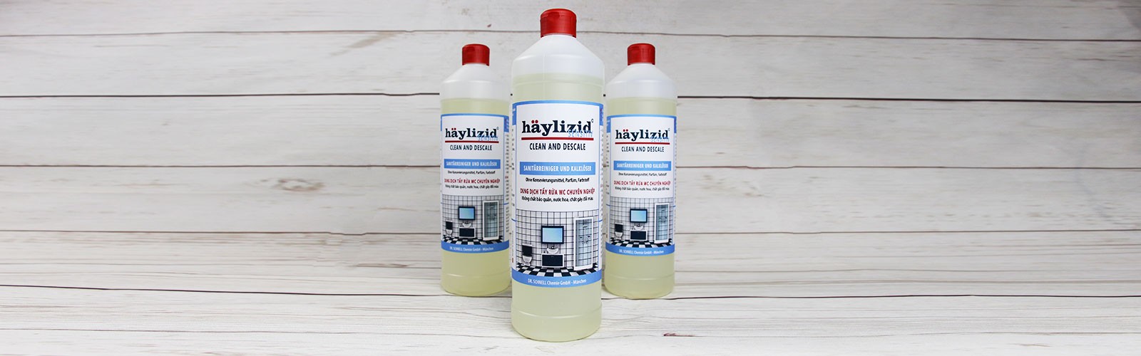HÄYLIZID SENSITIV - Dung dịch tẩy rửa, làm sạch chuyên nghiệp